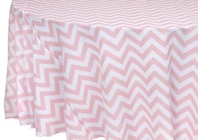 Pink Chevron Poly