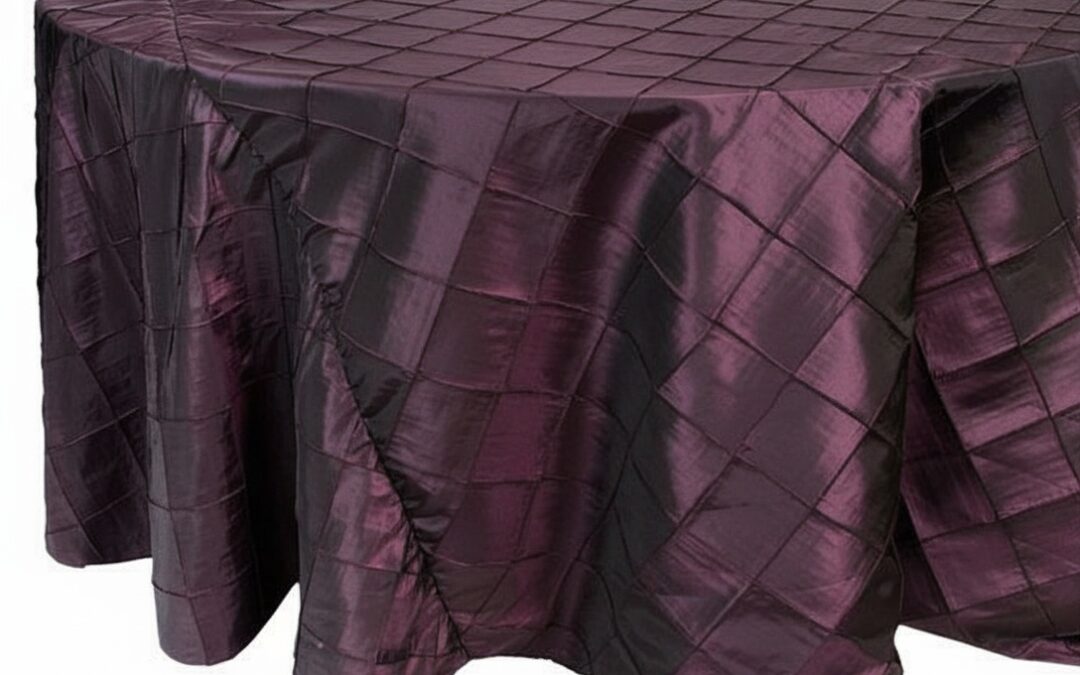 Eggplant Pintuck