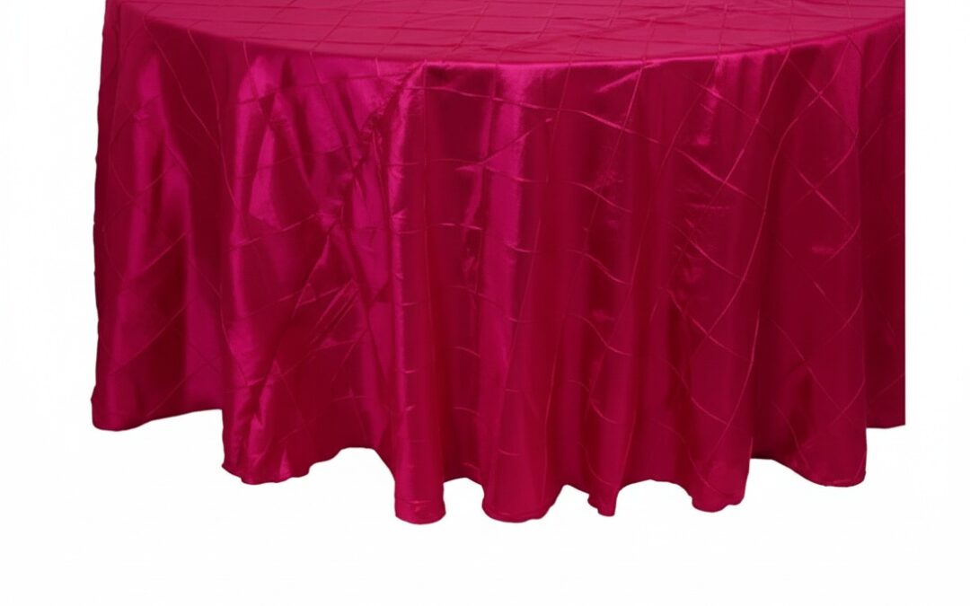 Fuschia Pintuck