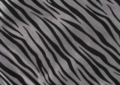 Silver Zebra Napkin