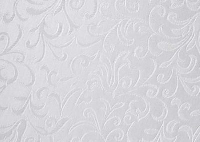 Elegant White Flocking Napkin