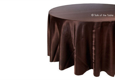 Dark Brown Satin