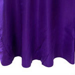 Purple Satin Napkin