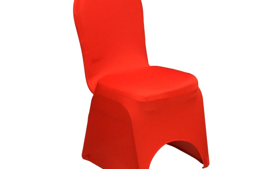 Red Spandex Chair Cover