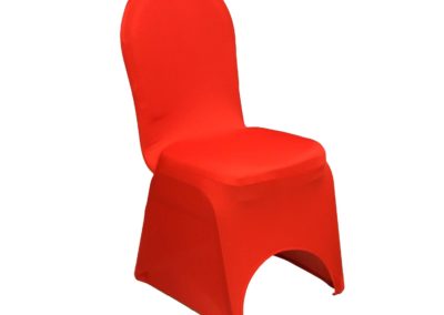 Red Spandex Chair Cover