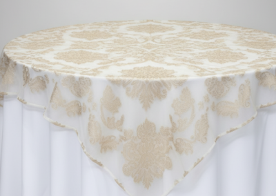 White&Gold Damask