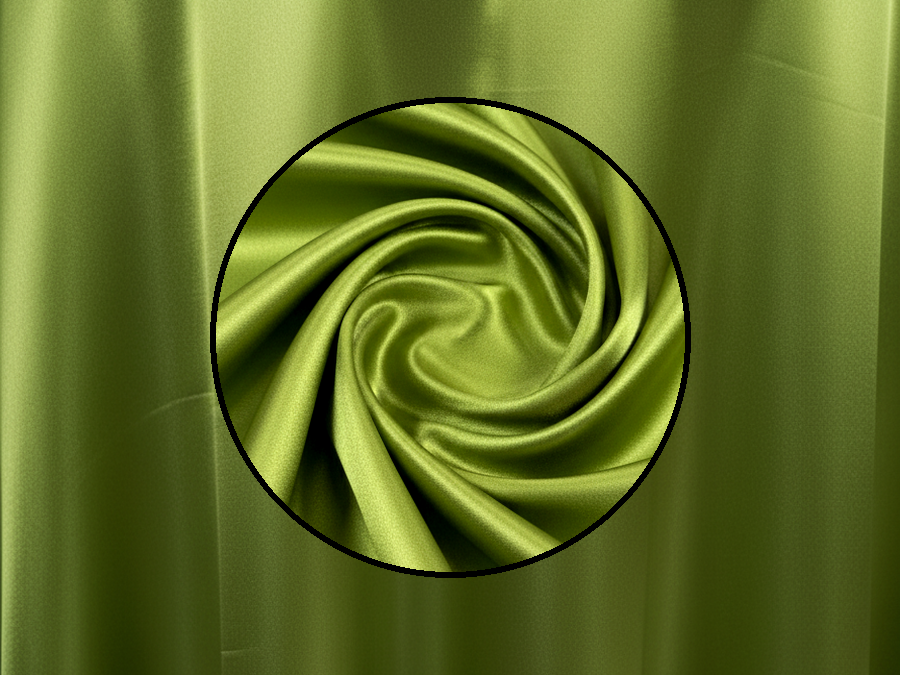 Apple Green Satin