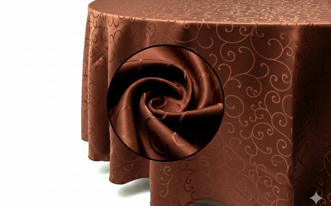 Brown Damask