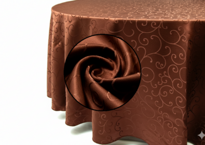 Brown Damask