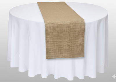 Fox Burlap Runner