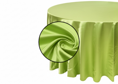 Lime Green Satin