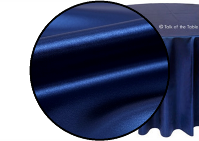 Navy Satin
