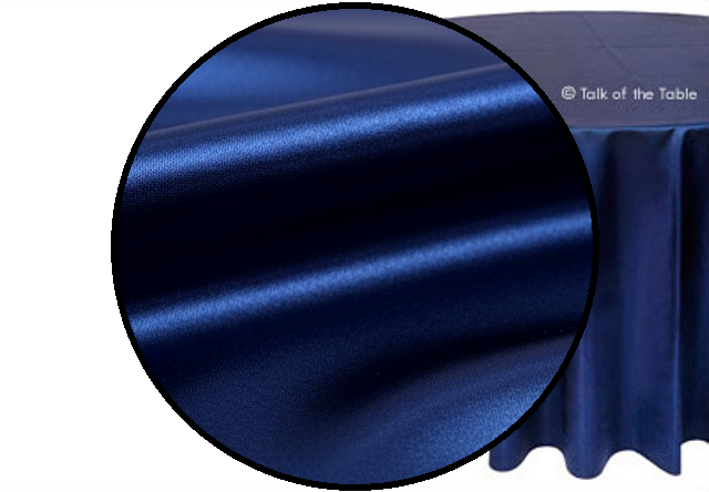Navy Satin