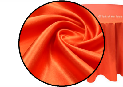 Orange Satin