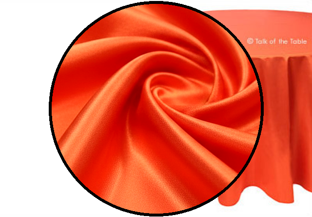 Orange Satin
