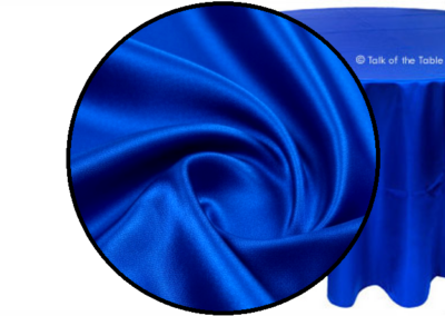 Royal Blue Satin