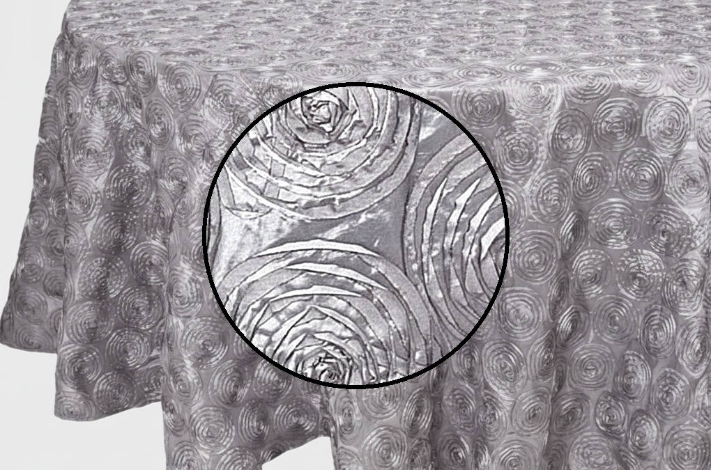 Silver Rosette