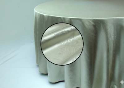 Silver Satin Damask
